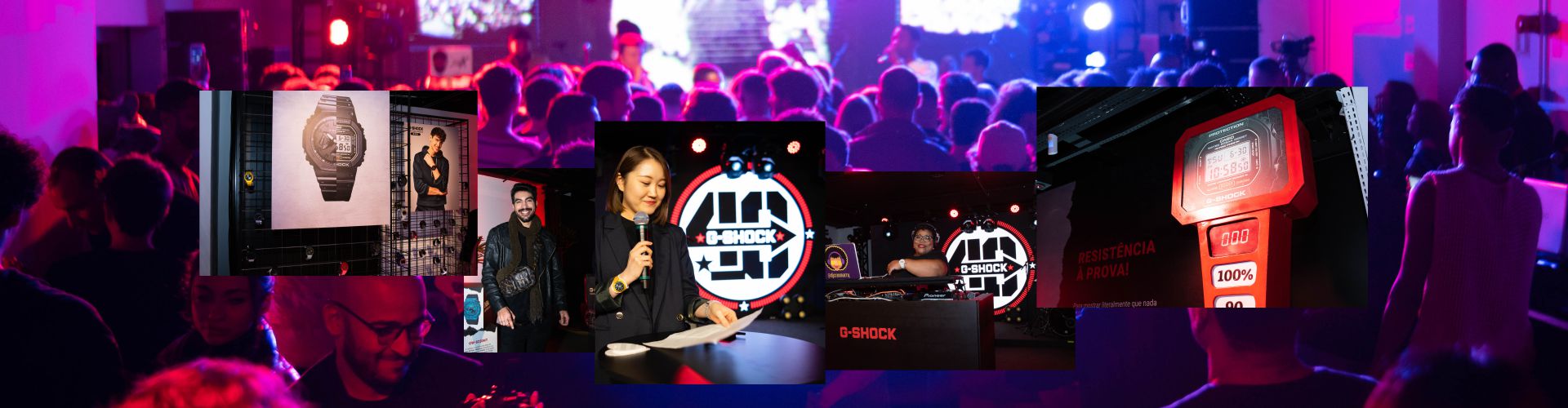 Cases em Brand Experience | Festa 40 Anos G-Shock